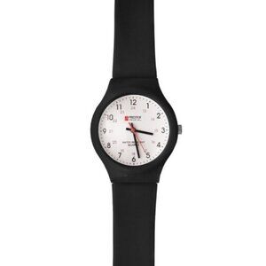 Prestige Medical student scrub watch water-resistant plastic strap -Black